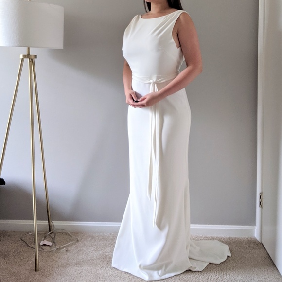 BHLDN Arley Ivory Dress - Brand New w/ Veil - Picture 3 of 8